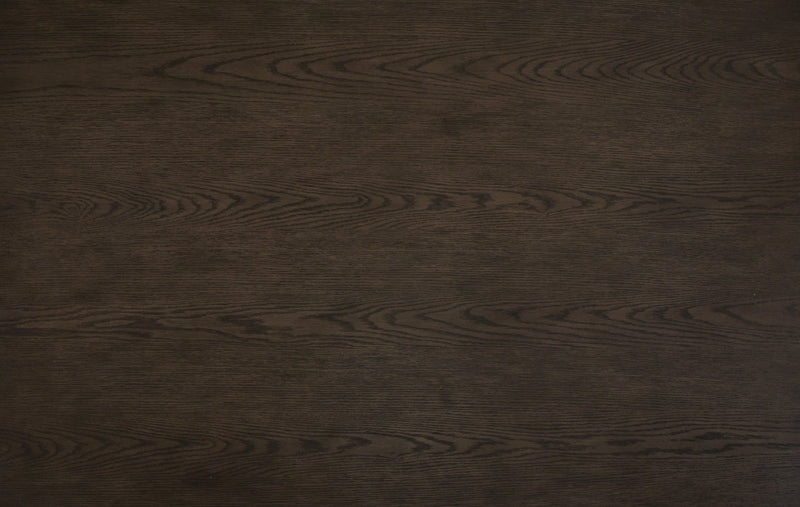 Burkhaus Dark Brown Dining Table and 6 Side Chairs from Ashley - Lara Furniture