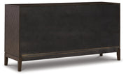 Dark Brown Burkhaus Dining Table and 8 Chairs with Storage - PKG013374