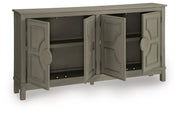 Darlock Warm Gray Accent Cabinet - A4000738
