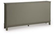 Darlock Warm Gray Accent Cabinet - A4000738