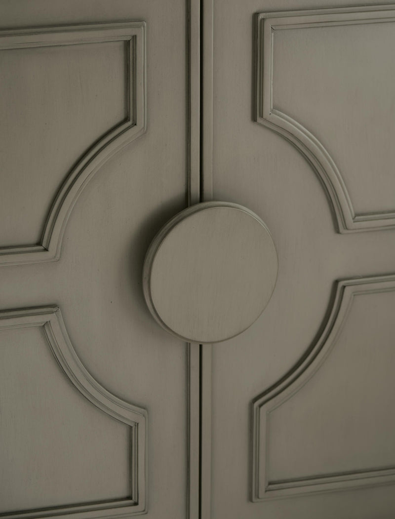 Darlock Warm Gray Accent Cabinet - A4000738