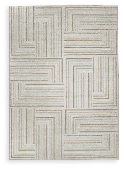 Darmondard Cream/Taupe Large Rug - R406941