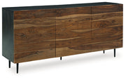 Darrey Natural/Brown Accent Cabinet - A4000580