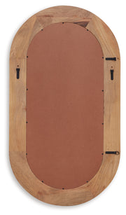Daverly Brown Accent Mirror - A8010326