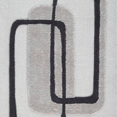 Davismour Ivory/Taupe/Charcoal 5' x 7' Area Rug - R407562