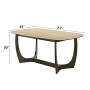 Davita Dining Table w/Ceramic Top - DN04495