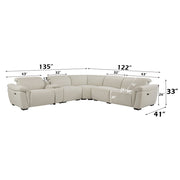 Dayana POWER MOTION SECTIONAL SOFA - LV02680