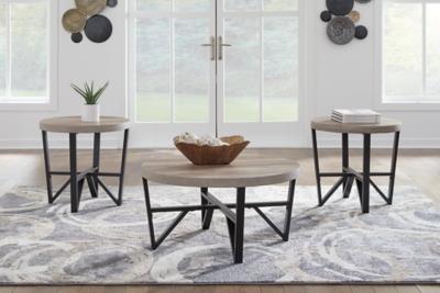 Deanlee OCCASIONAL TABLE SET (3/CN) - T235-13