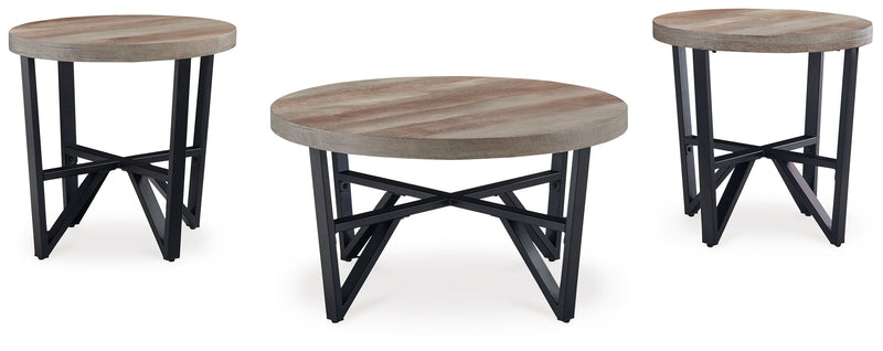 Deanlee Table (Set of 3) - Lara FurnitureOccasional Table Set