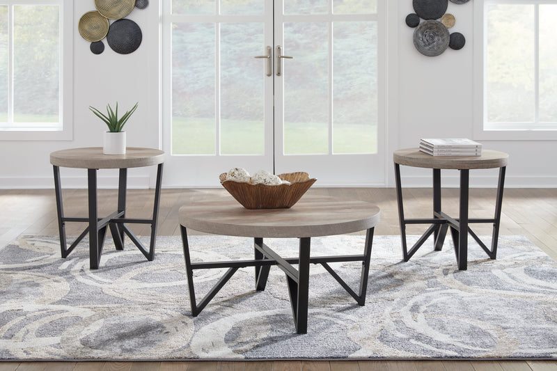 Deanlee Table (Set of 3) - Lara FurnitureOccasional Table Set