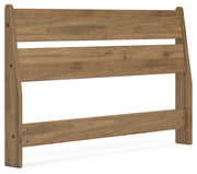 Deanlow Full Panel Headboard with Dresser, Chest and Nightstand in Honey - PKG017183