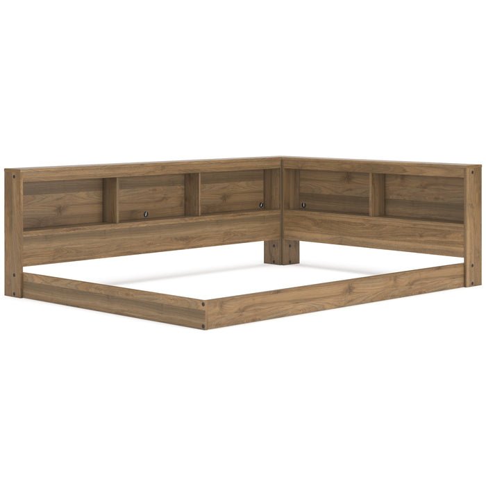 Deanlow Honey Youth Bookcase Storage Bedroom Set - Gate FurnitureYouth Bedroom Set