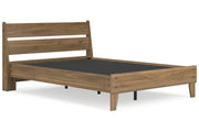 Deanlow Honey Youth Platform Bedroom Set - Lara FurnitureYouth Bedroom Set