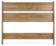 Deanlow Twin Panel Headboard with Dresser in Honey - PKG017170