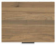 Deanlow Twin Platform Bed with Dresser and Nightstand in Honey - PKG017188