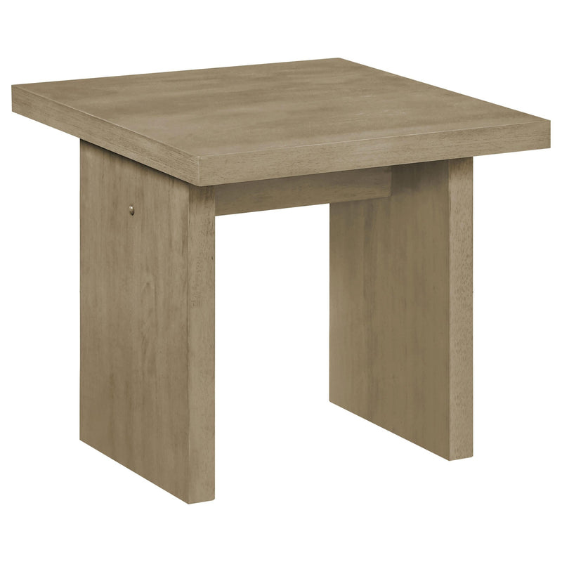 Decker 3-piece Coffee and End Table Set Natural Oak - 706468-S3