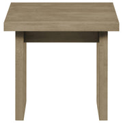 Decker 3-piece Coffee and End Table Set Natural Oak - 706468-S3
