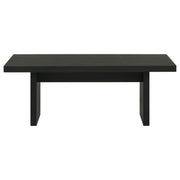 Decker 47-Inch Rectangular Cocktail Coffee Table Black - 706478