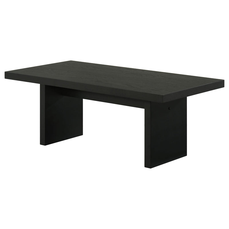 Decker 47-Inch Rectangular Cocktail Coffee Table Black - 706478