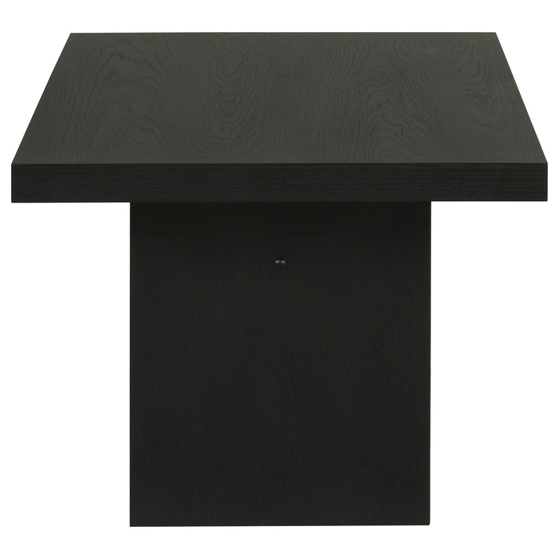 Decker 47-Inch Rectangular Cocktail Coffee Table Black - 706478