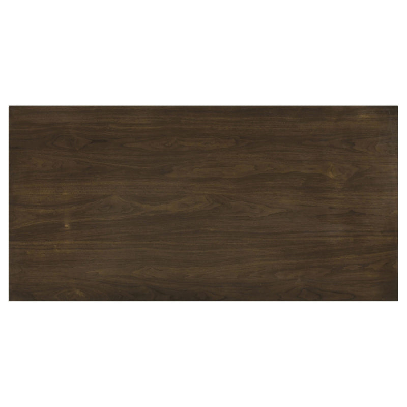 Decker 7-piece 70-inch Counter Height Dining Set Black and Walnut - 193958WAL-S7C