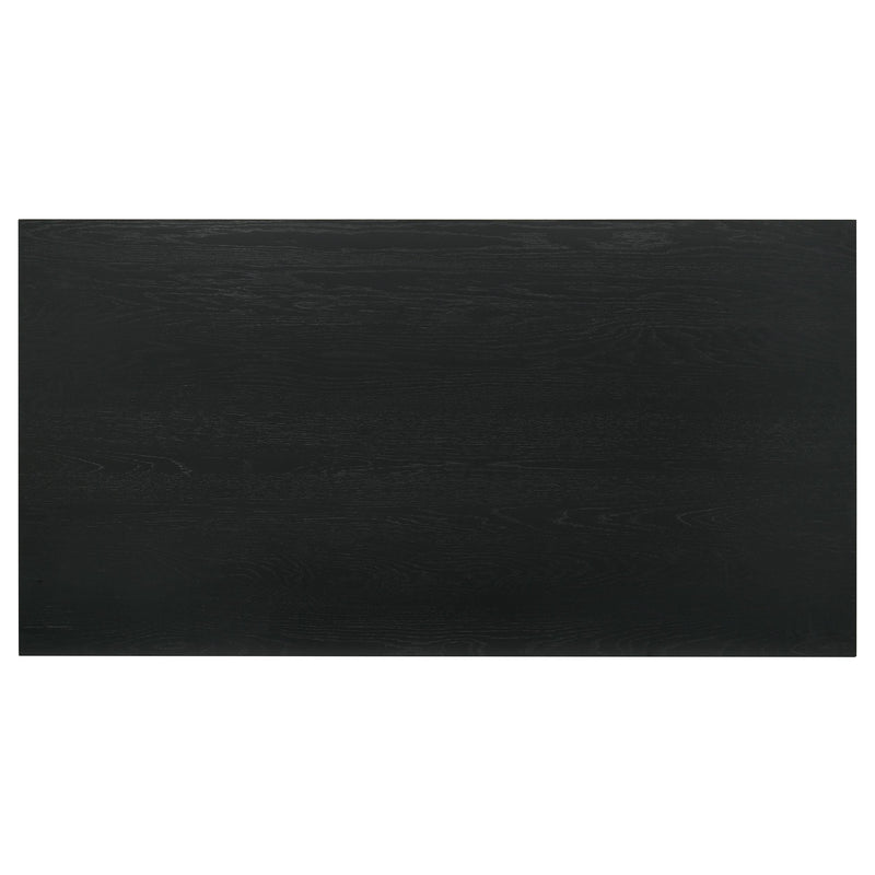 Decker 7-piece 70-inch Rectangular Counter Height Dining Set Black - 193958BLK-S7C