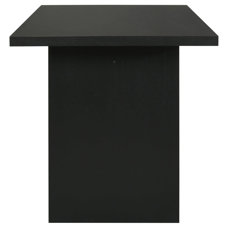 Decker 7-piece 70-inch Rectangular Counter Height Dining Set Cream and Black - 193958BLK-S7B