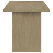 Decker 7-piece 70-inch Rectangular Counter Height Dining Set Cream and Natural Oak - 193958NAT-S7D
