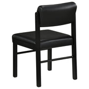Decker 7-piece 82-inch Rectangular Dining Set Black - 193951BLK-S7C