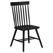 Decker 7-piece 82-inch Rectangular Dining Set Black - 193951BLK-S7G