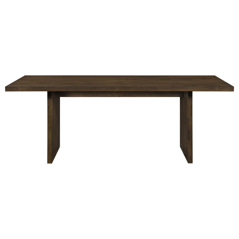 Decker 7-piece 82-inch Rectangular Dining Set Cream and Walnut - 193951WAL-S7D