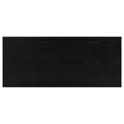 Decker 7-piece 82-inch Rectangular Dining Set Grey and Black - 193951BLK-S7E