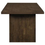 Decker 7-piece 82-inch Rectangular Dining Set Wheat and Walnut - 193951WAL-S7A