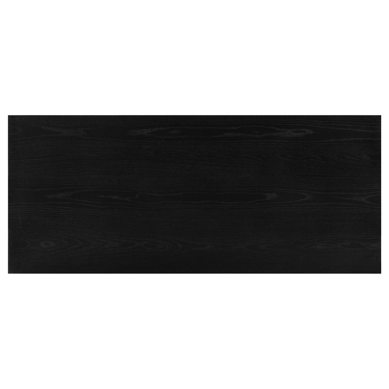 Decker 82-inch Rectangular Wood Dining Table Black - 193951BLK