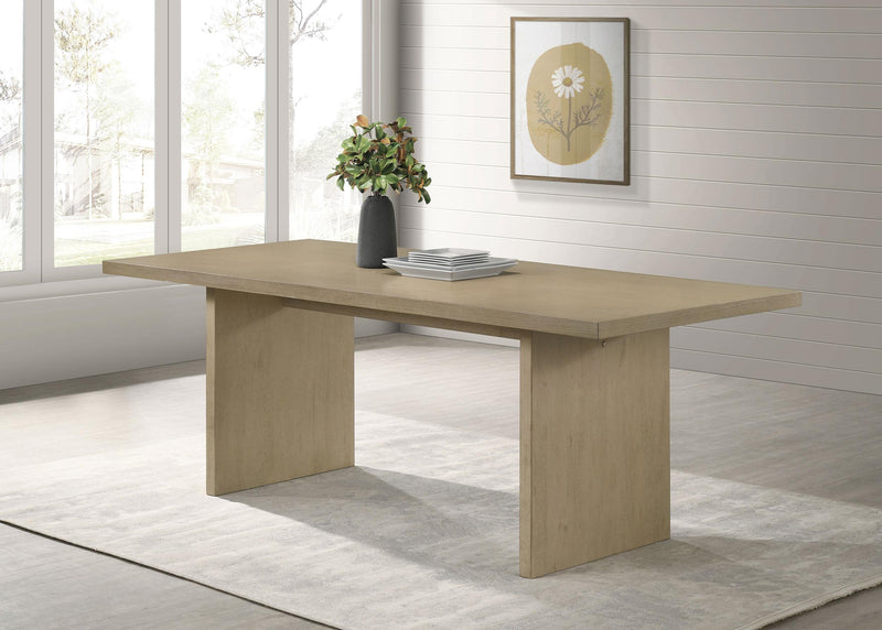 Decker 82-inch Rectangular Wood Dining Table Natural Oak - 193951NAT
