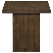 Decker Square Occasional Side End Table Walnut - 706487