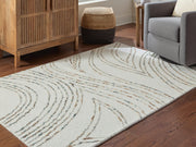 Deenbury Ivory/Green/Brown 5' x 7' Area Rug - R407862