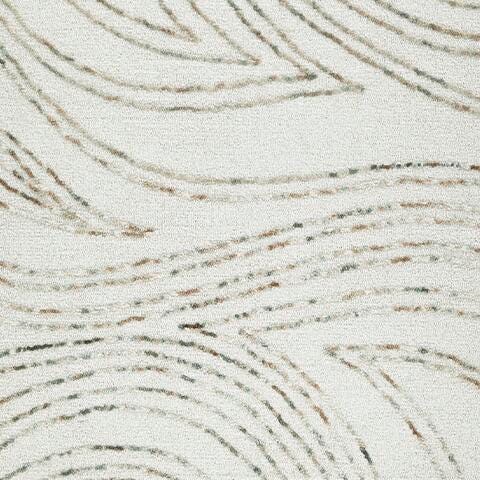 Deenbury Ivory/Green/Brown 5' x 7' Area Rug - R407862