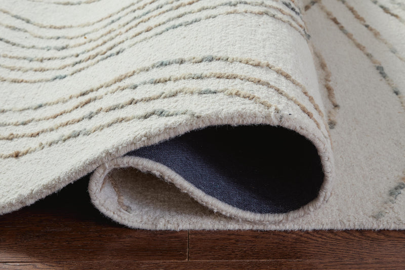 Deenbury Ivory/Green/Brown 7'8" x 10' Area Rug - R407861