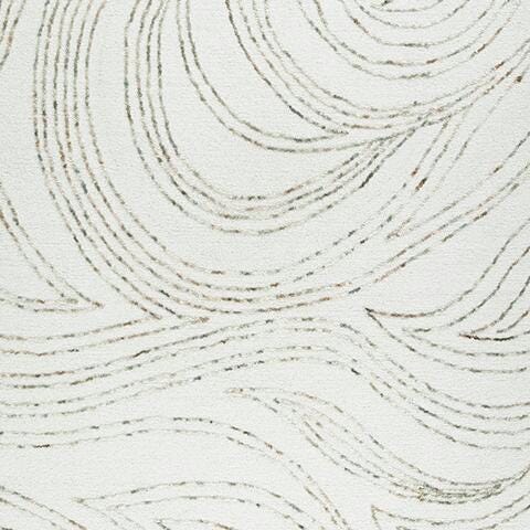 Deenbury Ivory/Green/Brown 7'8" x 10' Area Rug - R407861