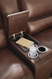 DeepWakes Canyon 7-Piece Reclining Sectional with Storage Consoles - PCU62607S34