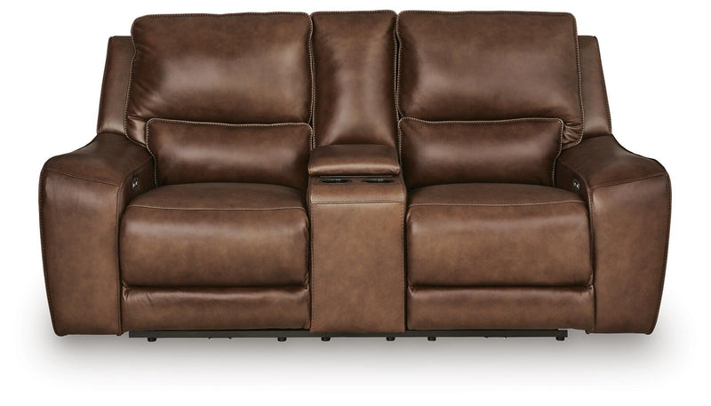 DeepWakes Canyon Power Reclining Loveseat with Console - PCU6260718