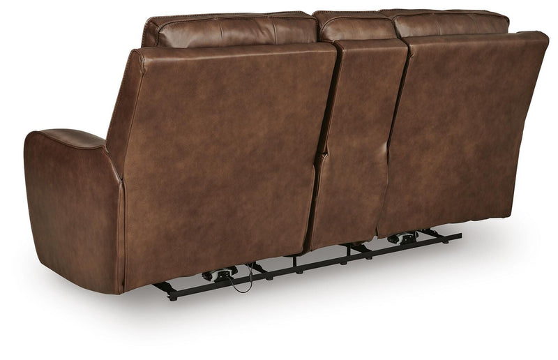 DeepWakes Canyon Power Reclining Loveseat with Console - PCU6260718