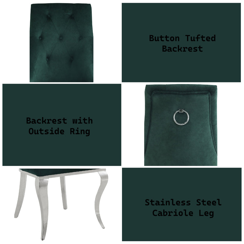 Dekel Side Chair (Set-2) - 70142