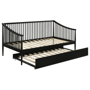 Delgado Windsor Twin Wood Daybed with Trundle Black - 310027