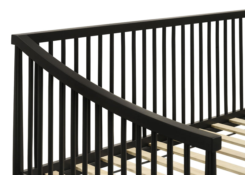 Delgado Windsor Twin Wood Daybed with Trundle Black - 310027
