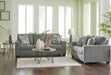 Deltona Graphite Living Room Set - Gate FurnitureLiving Room Set
