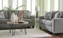 Deltona Graphite Living Room Set - Gate FurnitureLiving Room Set