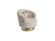 Delux Chair Cream in Cream - 101-DEL-DEL01-B