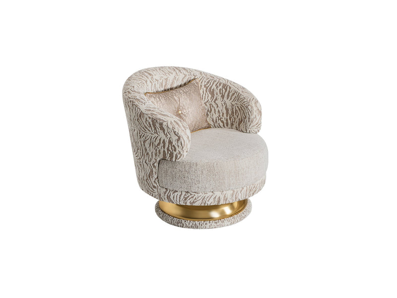 Delux Chair Cream in Cream - 101-DEL-DEL01-B